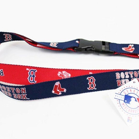 MLB Boston Red Sox Reversible Lanyard Keychain 23″ - Picture 1 of 1